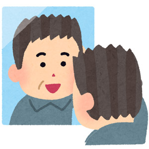 髪の毛のボリュームを感じる