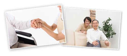 初老夫婦のイメージ